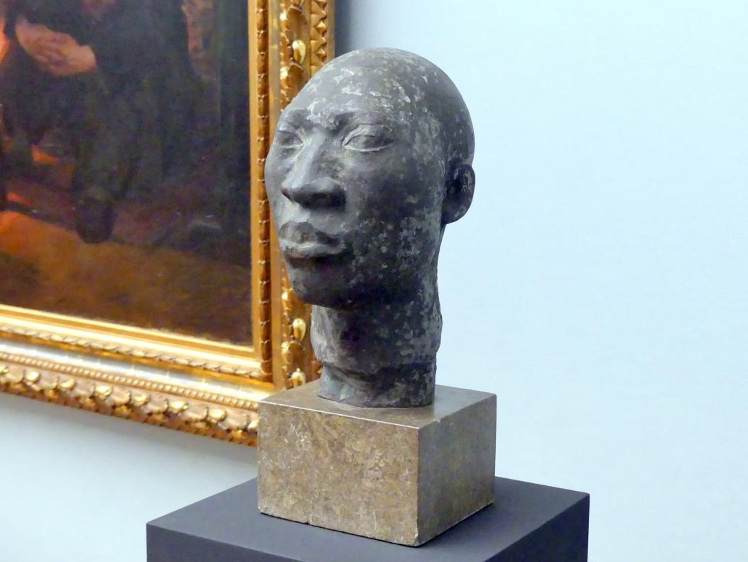 Sophie Wolff (1914), Kopf eines Dahomeynegers, Berlin, Alte Nationalgalerie, Saal 307, Künstlerinnen der Nationalgalerie vor 1919, um 1914, Bild 3/4