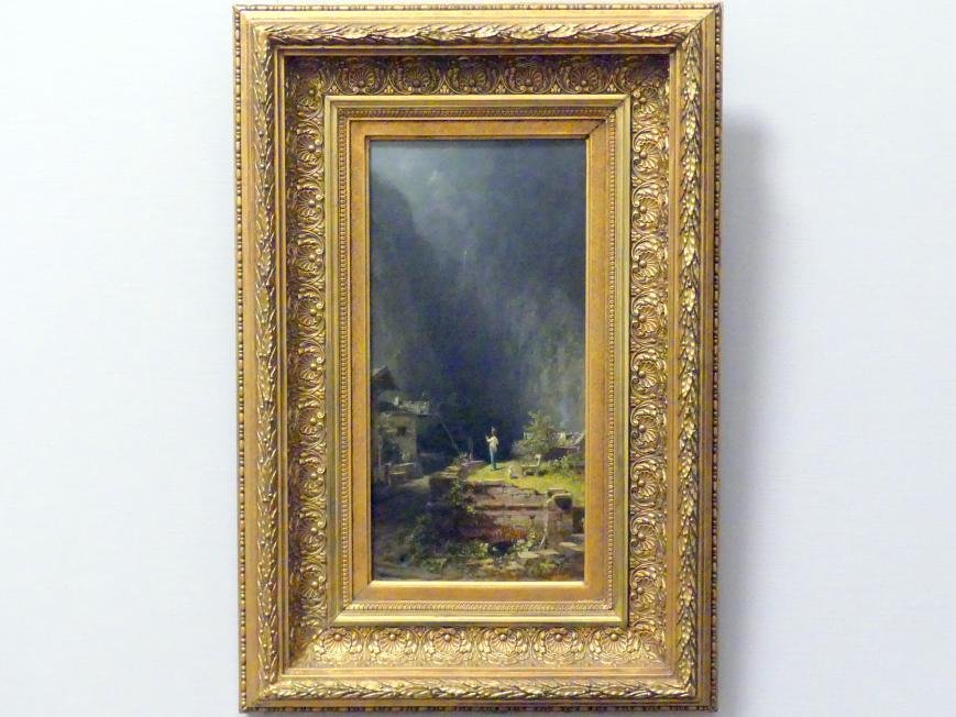 Carl Spitzweg (1835–1880), Österreichischer Wachtposten (Österreichisches Zollhaus), Berlin, Alte Nationalgalerie, Saal 210, Realismus in Deutschland, Undatiert
