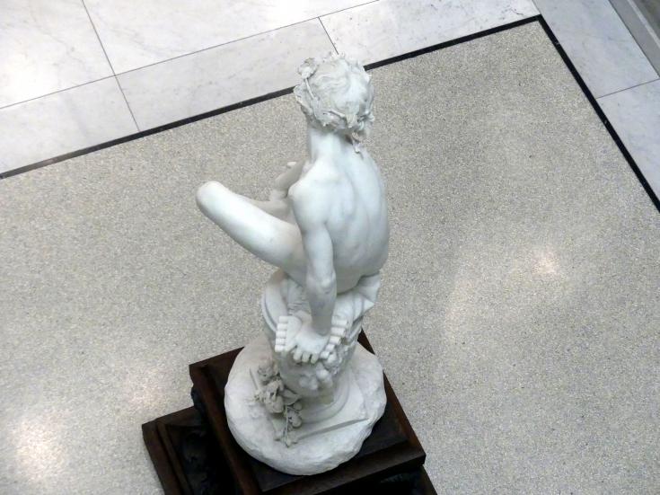 Gustav Eberlein (1882), Dornauszieher, Berlin, Alte Nationalgalerie, Treppenhaus, 1879–1886, Bild 3/4