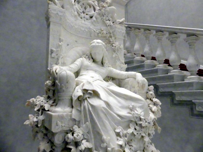 Louis Sussmann-Hellborn (1879), Dornröschen, Berlin, Alte Nationalgalerie, Treppenhaus, vor 1880, Bild 4/5