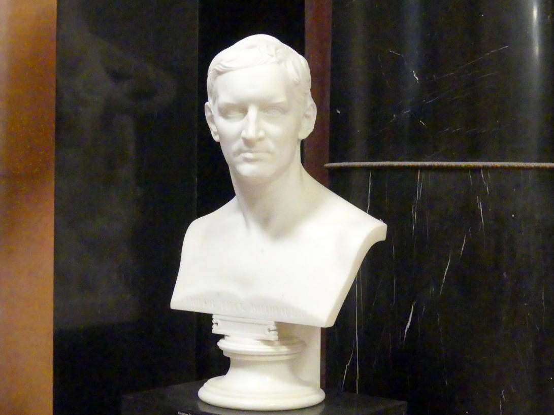 Christian Daniel Rauch (1811–1856), Christian Friedrich Tieck, Berlin, Alte Nationalgalerie, Saal 101, Klassizistische Skulpturen, 1825–1839, Bild 2/3
