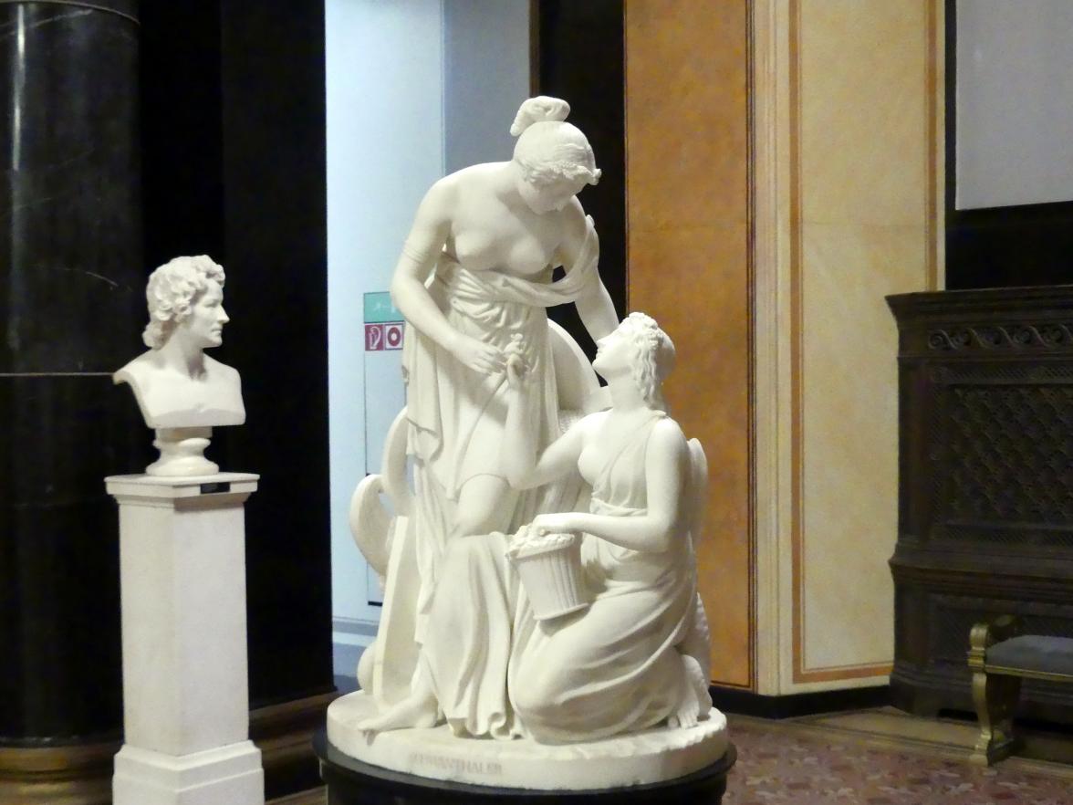Ludwig von Schwanthaler (1840–1843), Ceres und Proserpina, Berlin, Alte Nationalgalerie, Saal 101, Klassizistische Skulpturen, 1843, Bild 2/3