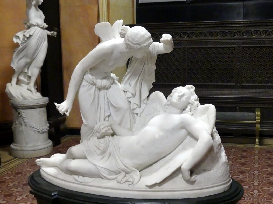 Reinhold Begas (1855–1879), Amor und Psyche, Berlin, Alte Nationalgalerie, Saal 101, Klassizistische Skulpturen, 1854–1857, Bild 2/3