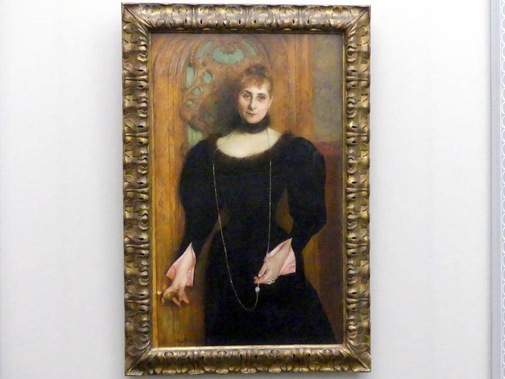 Gustave Courtois (1893): Bildnis der Frau des Generalkonsuls Kreismann, vor 1894