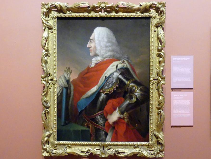 Louis Gabriel Blanchet (1741), James Francis Edward Stuart (1688-1766), Edinburgh, Scottish National Portrait Gallery, Saal 4, 1741