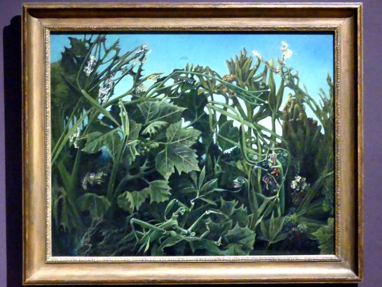 Max Ernst (1912–1970), Die Lebensfreude, Edinburgh, Scottish National Gallery of Modern Art, Gebäude One, Saal 20: jenseits des Realismus - Dada und Surrealismus, 1936