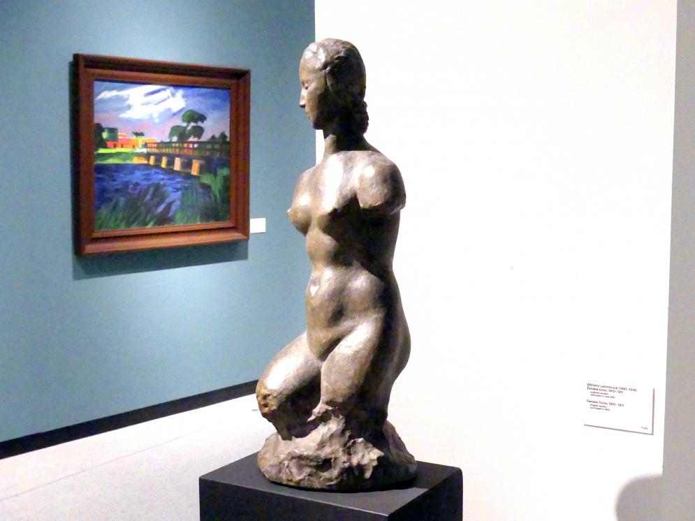 Wilhelm Lehmbruck (1909–1918), Weiblicher Torso, Prag, Nationalgalerie im Messepalast, 1918-1939, Saal 1, 1910–1911, Bild 3/4