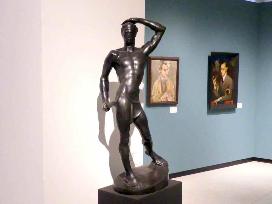 Franz Metzner (1903–1916), Siegfried, Prag, Nationalgalerie im Messepalast, 1918-1939, Saal 1, 1908, Bild 2/4