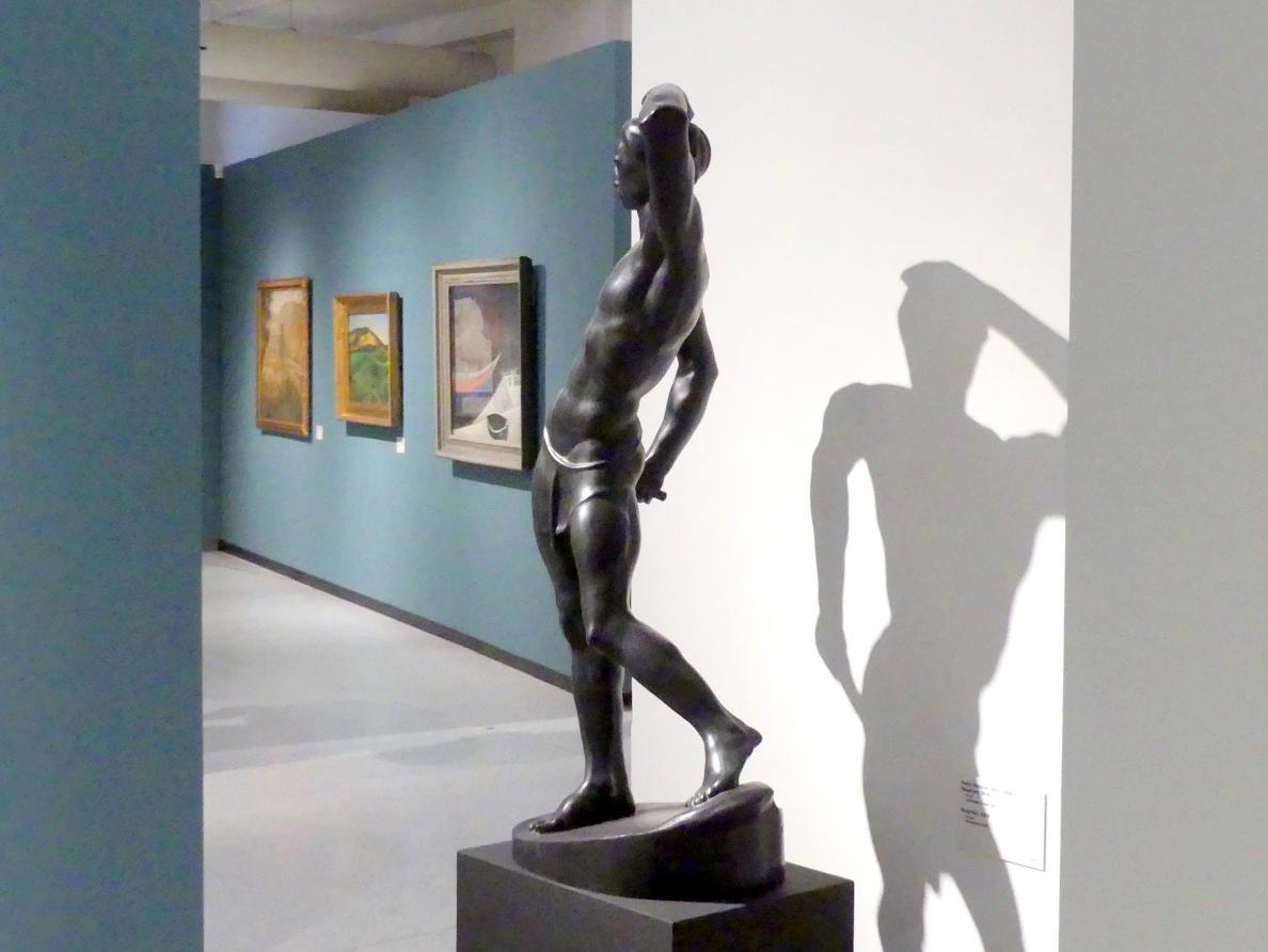 Franz Metzner (1903–1916), Siegfried, Prag, Nationalgalerie im Messepalast, 1918-1939, Saal 1, 1908, Bild 3/4