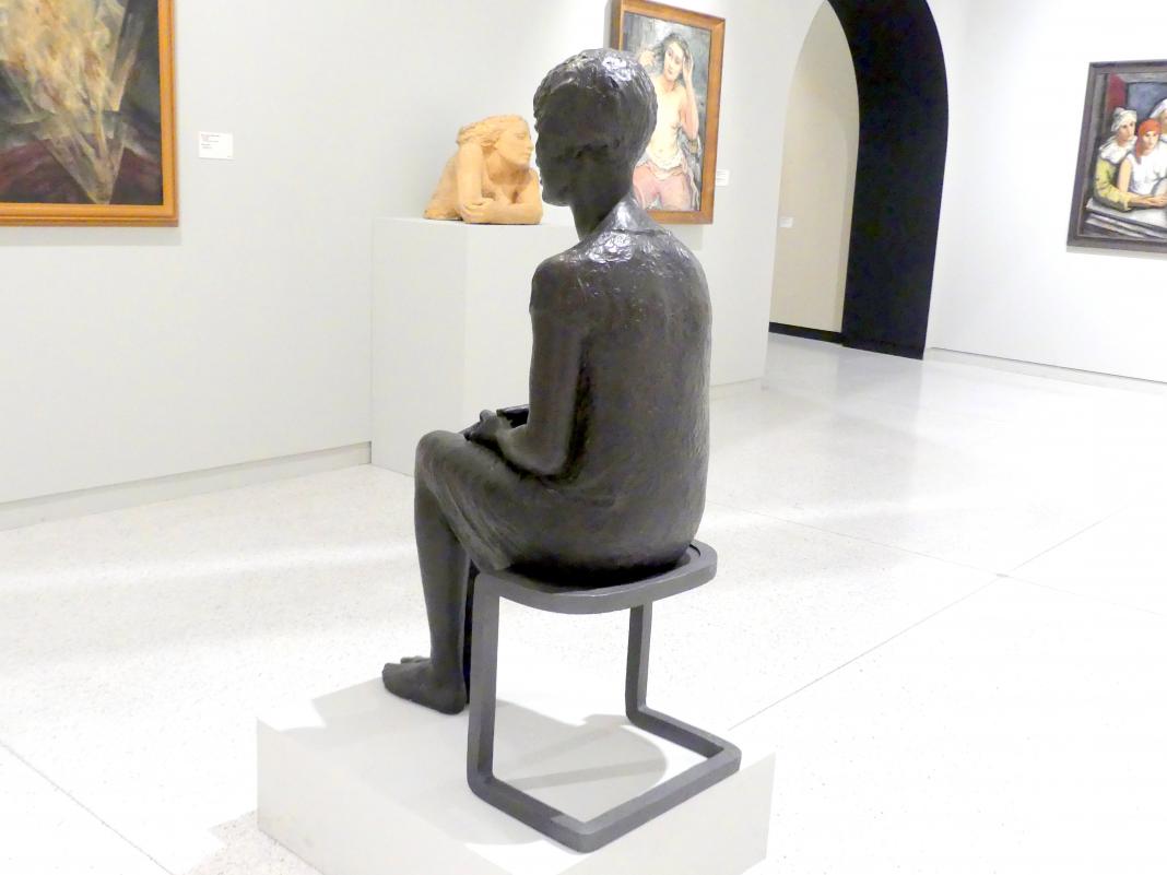 Karl Vogel (Karel Vogel) (1926), Mädchen, Prag, Nationalgalerie im Messepalast, 1918-1939, Saal 3, vor 1927, Bild 3/6