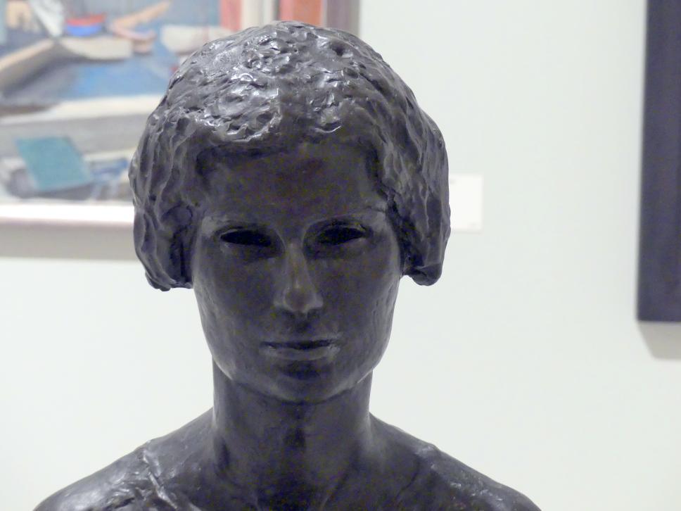 Karl Vogel (Karel Vogel) (1926), Mädchen, Prag, Nationalgalerie im Messepalast, 1918-1939, Saal 3, vor 1927, Bild 5/6