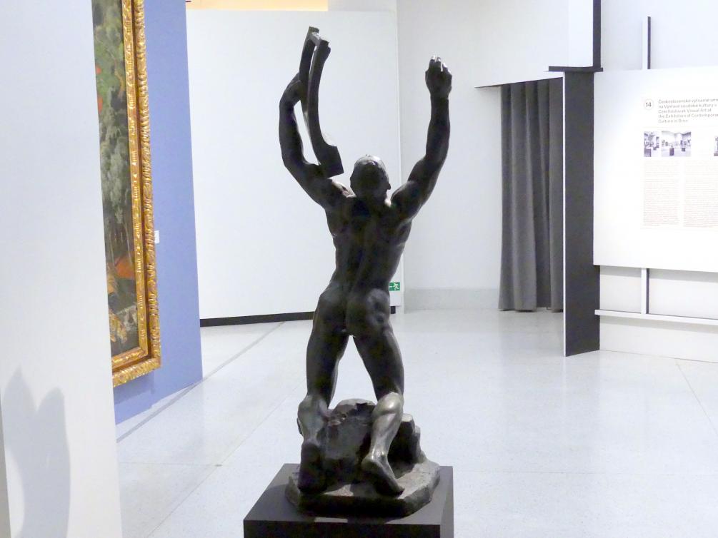 Bohumil Kafka (1905–1925), Orpheus, Prag, Nationalgalerie im Messepalast, 1918-1939, Saal 14, 1915, Bild 4/5