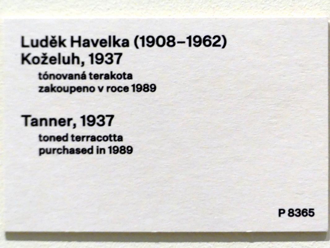 Luděk Havelka (1937), Gerber, Prag, Nationalgalerie im Messepalast, 1918-1939, Saal 15, 1937, Bild 3/3