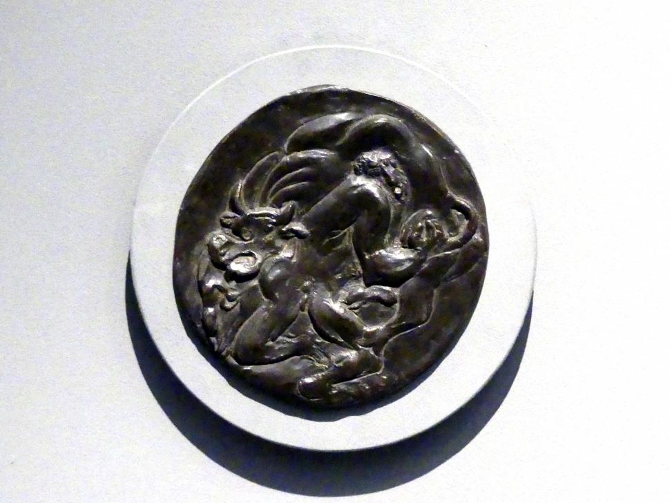Emil Filla (1907–1938), Theseus trägt den Marathonischen Stier, Prag, Nationalgalerie im Messepalast, 1918-1939, Epilog, 1938