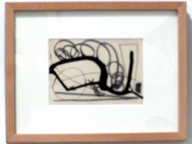 Hans Hartung (1933–1989), Ohne Titel, Madrid, Museo Reina Sofía, Saal 401, 1945–1949, Bild 3/8