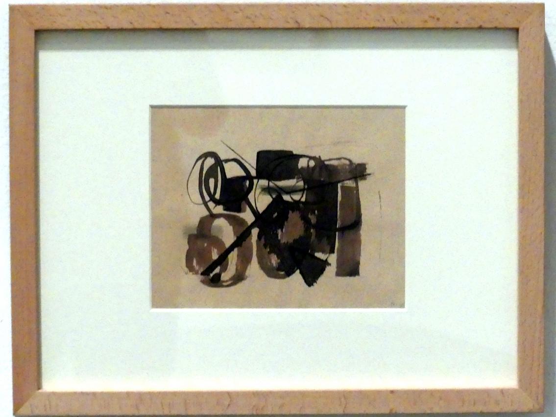 Hans Hartung (1933–1989), Ohne Titel, Madrid, Museo Reina Sofía, Saal 401, 1945–1949, Bild 5/8