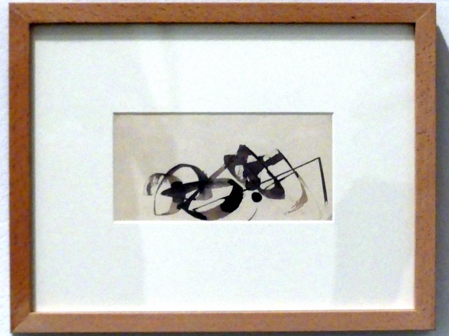 Hans Hartung (1933–1989), Ohne Titel, Madrid, Museo Reina Sofía, Saal 401, 1945–1949, Bild 6/8