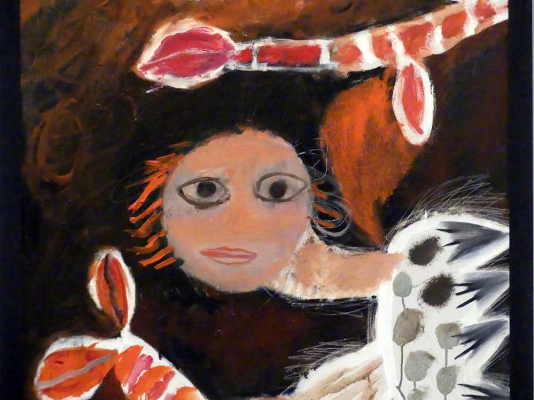 Constant (Constant Anton Nieuwenhuys) (1949–1969), Vogelfrau, Madrid, Museo Reina Sofía, Saal 402, 1949, Bild 2/3