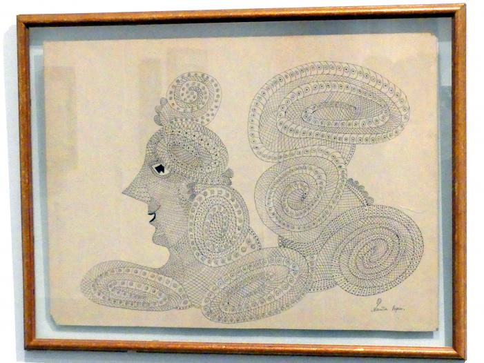 Nanda Papiri (1950), Ohne Titel, Madrid, Museo Reina Sofía, Saal 404, um 1950