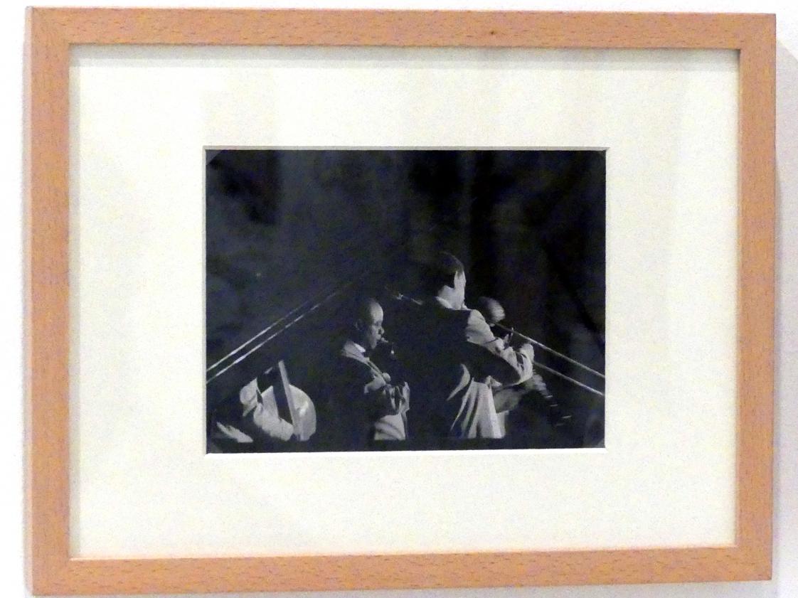 Francesc Català-Roca (1955), Louis Armstrong, Trummy Young, Aurell Shaw, Edmond Hall, Madrid, Museo Reina Sofía, Saal 405, 1955