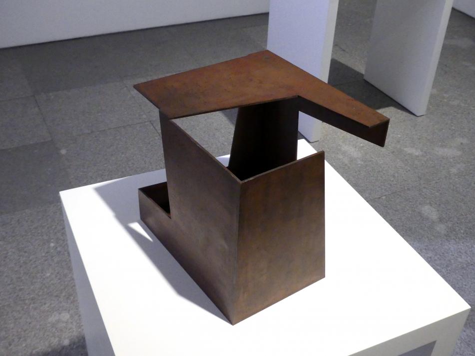 Jorge Oteiza (1957–1973), Leere Box, Madrid, Museo Reina Sofía, Saal 407, 1958, Bild 4/5
