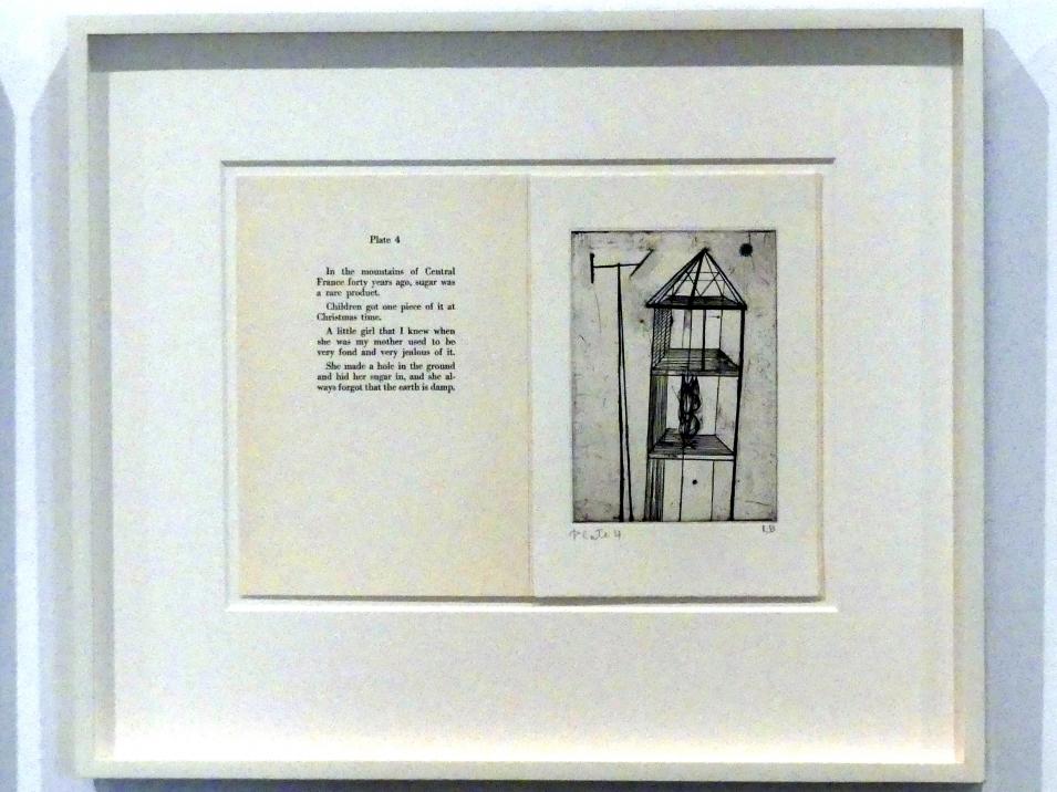 Louise Bourgeois (1947–2007), Er verschwand in kompletter Stille, Madrid, Museo Reina Sofía, Saal 411, 1947, Bild 5/12