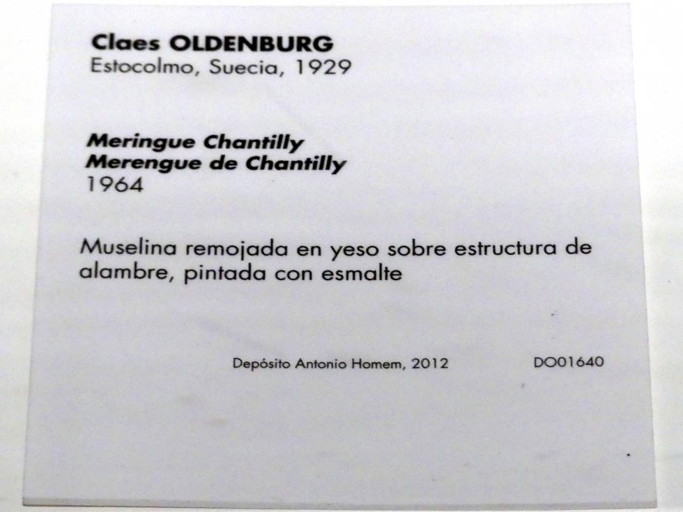 Claes Oldenburg (1961–1971), Sahne-Baiser, Madrid, Museo Reina Sofía, Saal 423, 1964, Bild 2/2
