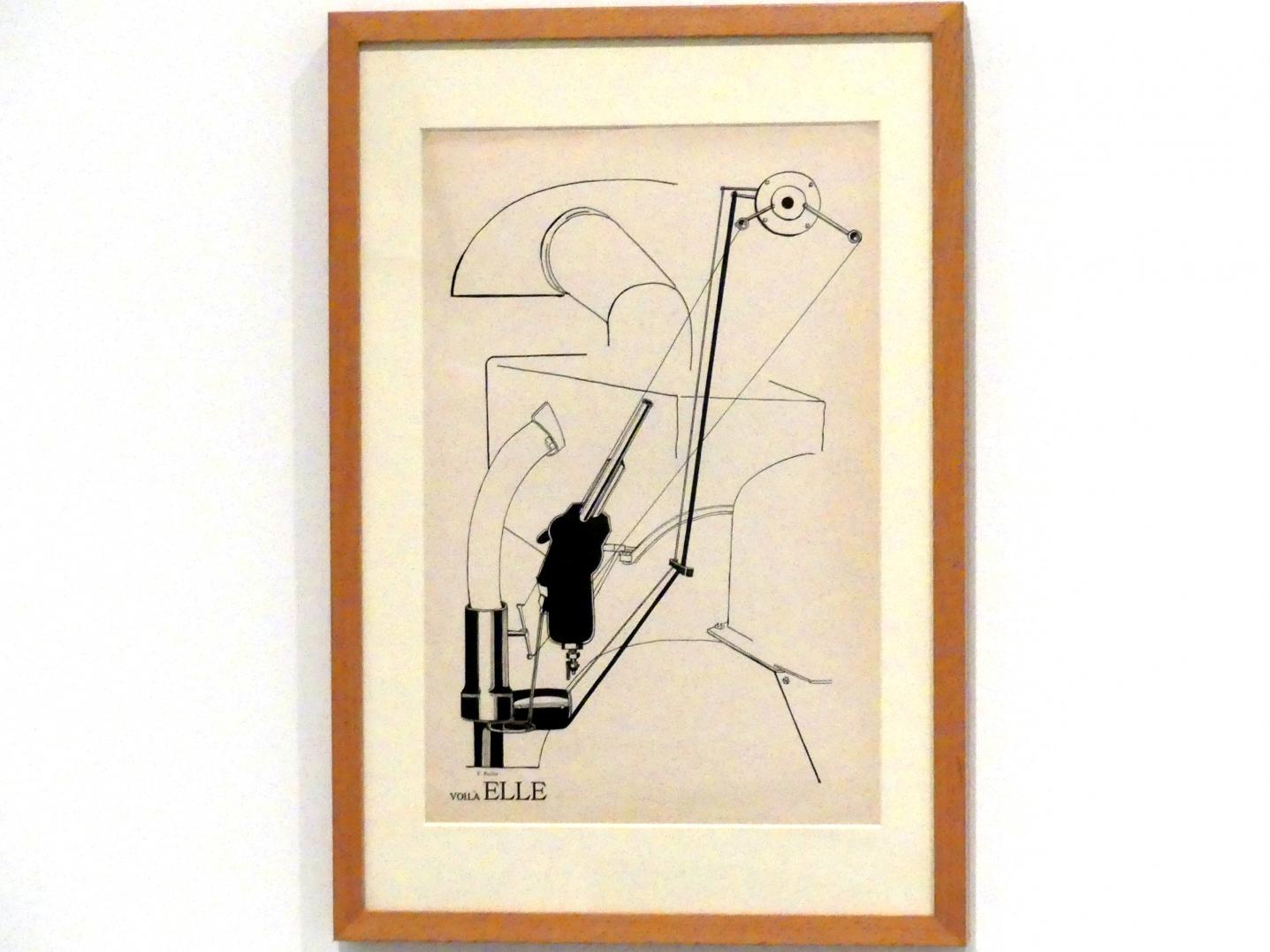 Francis Picabia (1908–1948), 391, Madrid, Museo Reina Sofía, Saal 202.01, 1917–1924, Bild 2/5