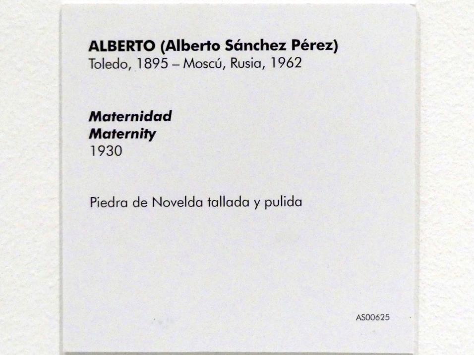 Alberto Sánchez Pérez (1924–1959), Mutterschaft, Madrid, Museo Reina Sofía, Saal 204, 1930, Bild 4/4