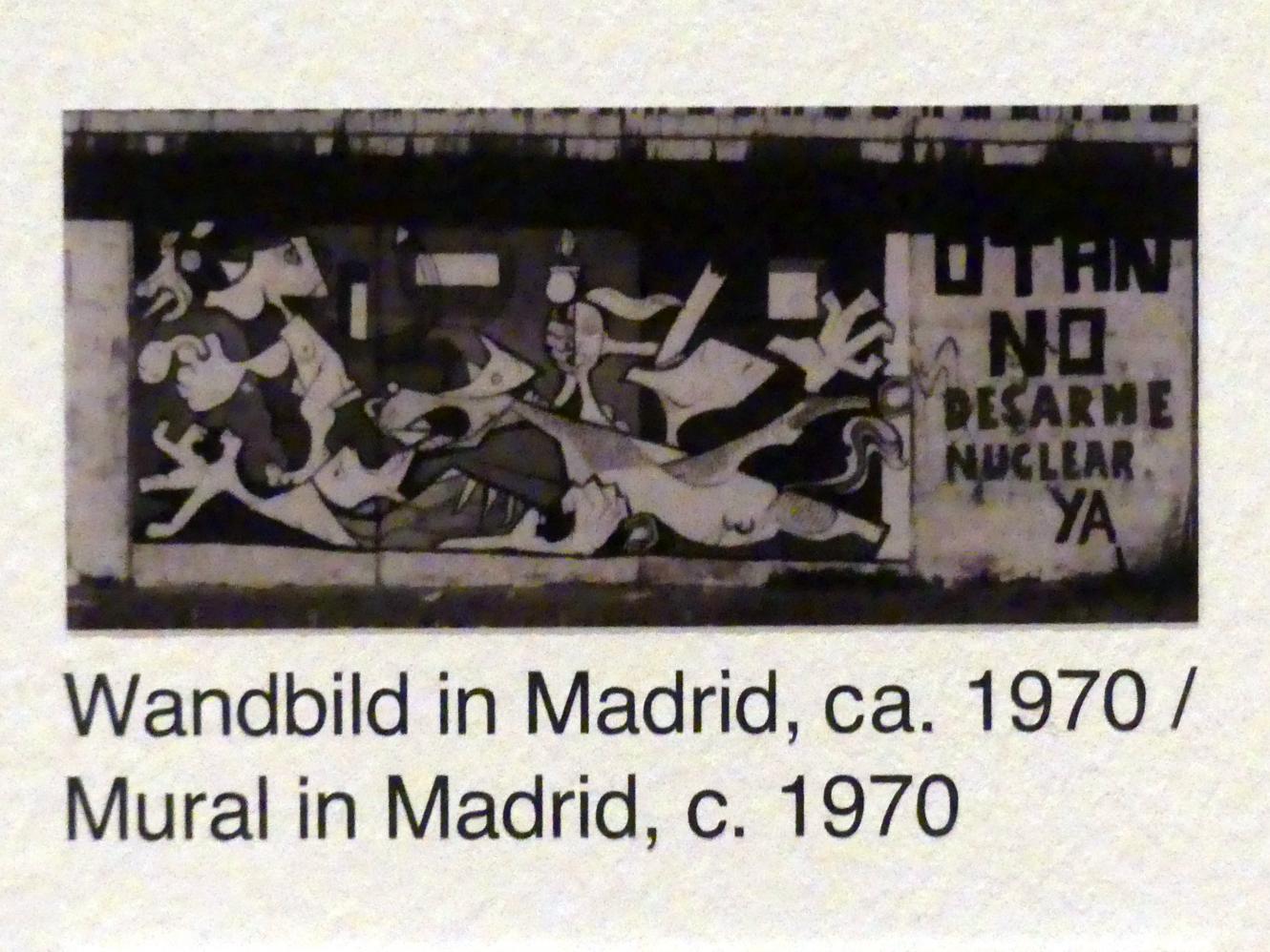 Thomas Scheibitz (1994–2019), Picasso Studie (nach Graffiti), Berlin, Museum Berggruen, Stülerbau, Erdgeschoss, Saal 7, 2019, Bild 3/3