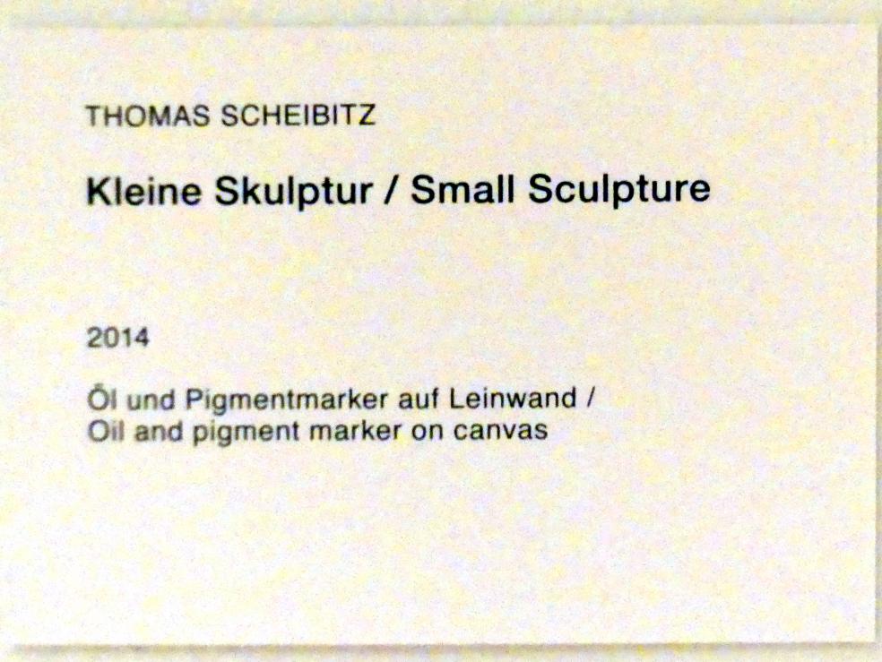 Thomas Scheibitz (1994–2019), Kleine Skulptur, Berlin, Museum Berggruen, Stülerbau, Erdgeschoss, Saal 5, 2014, Bild 4/4
