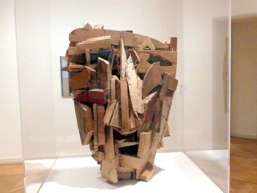 Thomas Scheibitz (1994–2019), Splitter (Kopf), Berlin, Museum Berggruen, Stülerbau, 1. Obergeschoss, 1994–1995, Bild 2/4