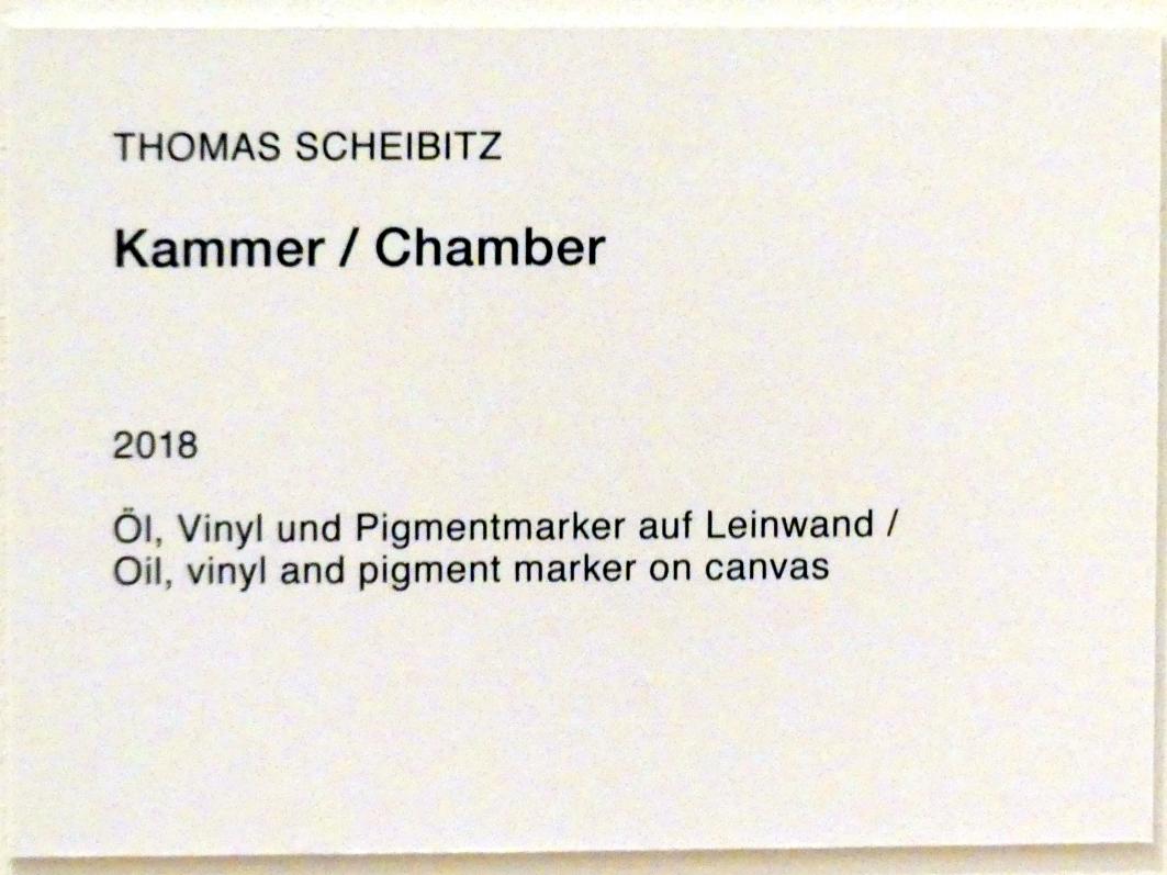 Thomas Scheibitz (1994–2019), Kammer, Berlin, Museum Berggruen, Stülerbau, 1. Obergeschoss, 2018, Bild 2/2