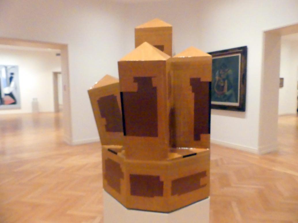 Thomas Scheibitz (1994–2019), Kristall, Berlin, Museum Berggruen, Stülerbau, 1. Obergeschoss, 2014, Bild 3/4