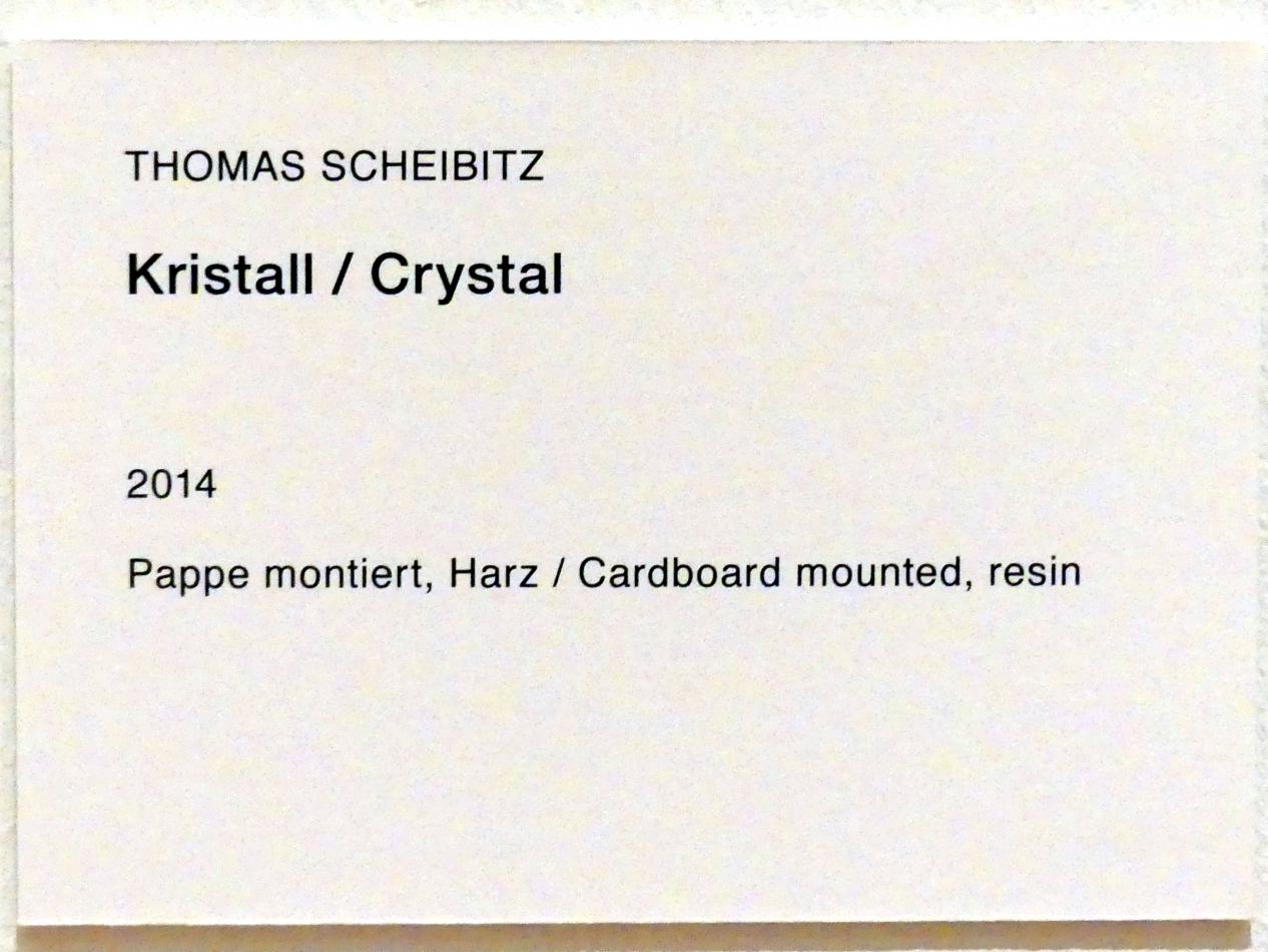 Thomas Scheibitz (1994–2019), Kristall, Berlin, Museum Berggruen, Stülerbau, 1. Obergeschoss, 2014, Bild 4/4