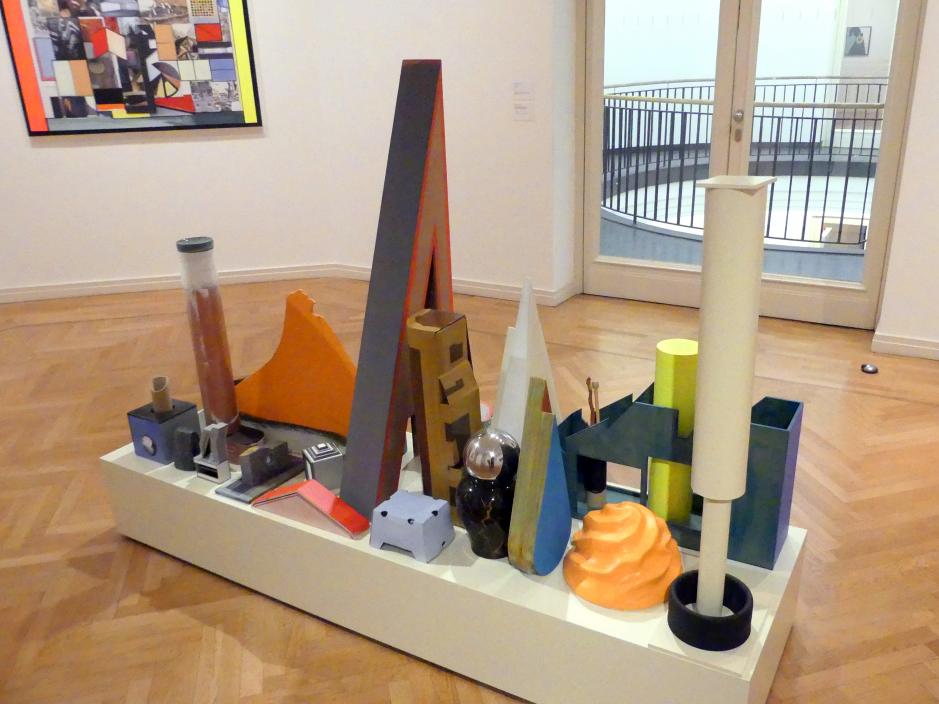 Thomas Scheibitz (1994–2019), A/G/C/T, Berlin, Museum Berggruen, Stülerbau, 1. Obergeschoss, 2019, Bild 2/4