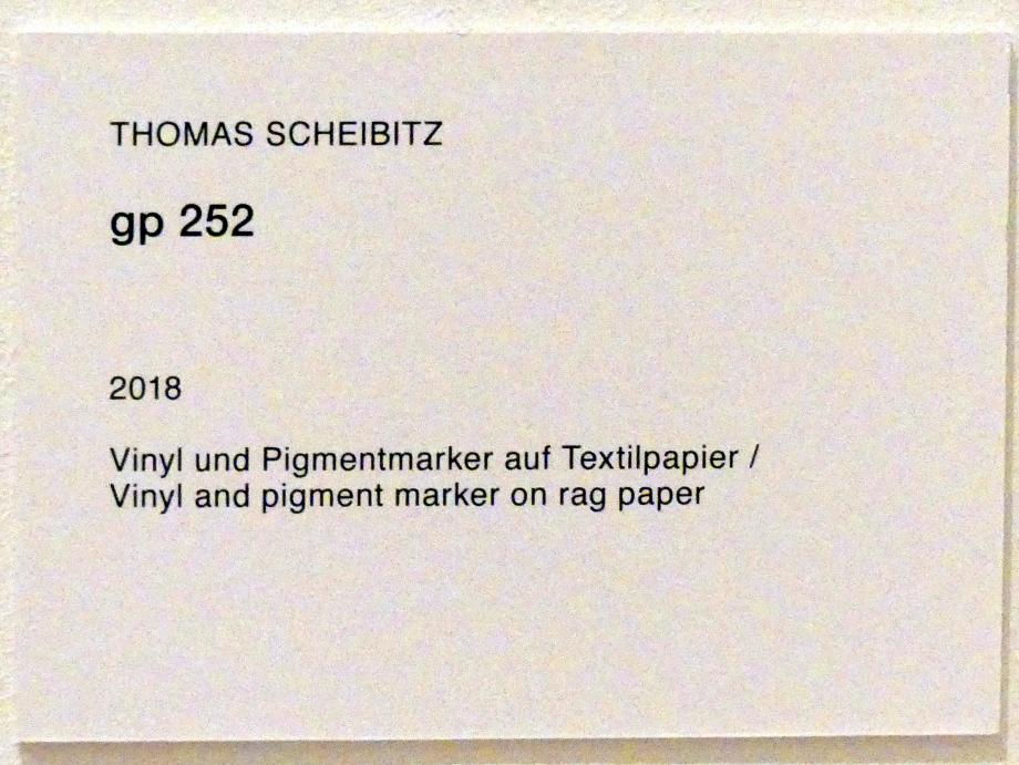 Thomas Scheibitz (1994–2019), gp 252, Berlin, Museum Berggruen, Stülerbau, 2. Obergeschoss, 2018, Bild 2/2
