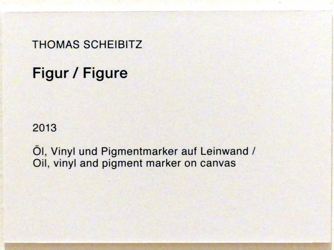 Thomas Scheibitz (1994–2019), Figur, Berlin, Museum Berggruen, Stülerbau, 2. Obergeschoss, 2013, Bild 2/2