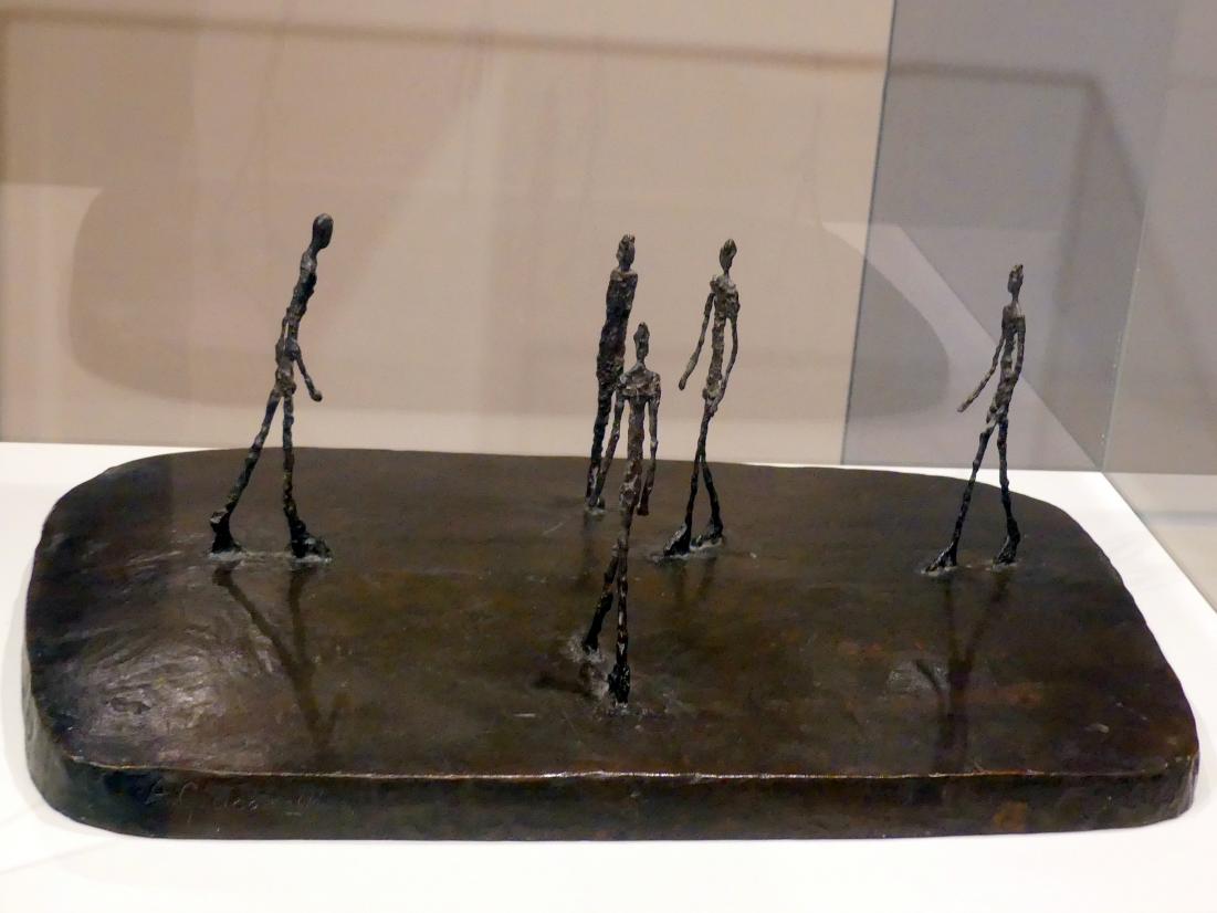 Alberto Giacometti (1914–1965), Der Platz II, Berlin, Museum Berggruen, Kommandantenhaus, Erdgeschoss, Saal 1, 1948–1949, Bild 4/5