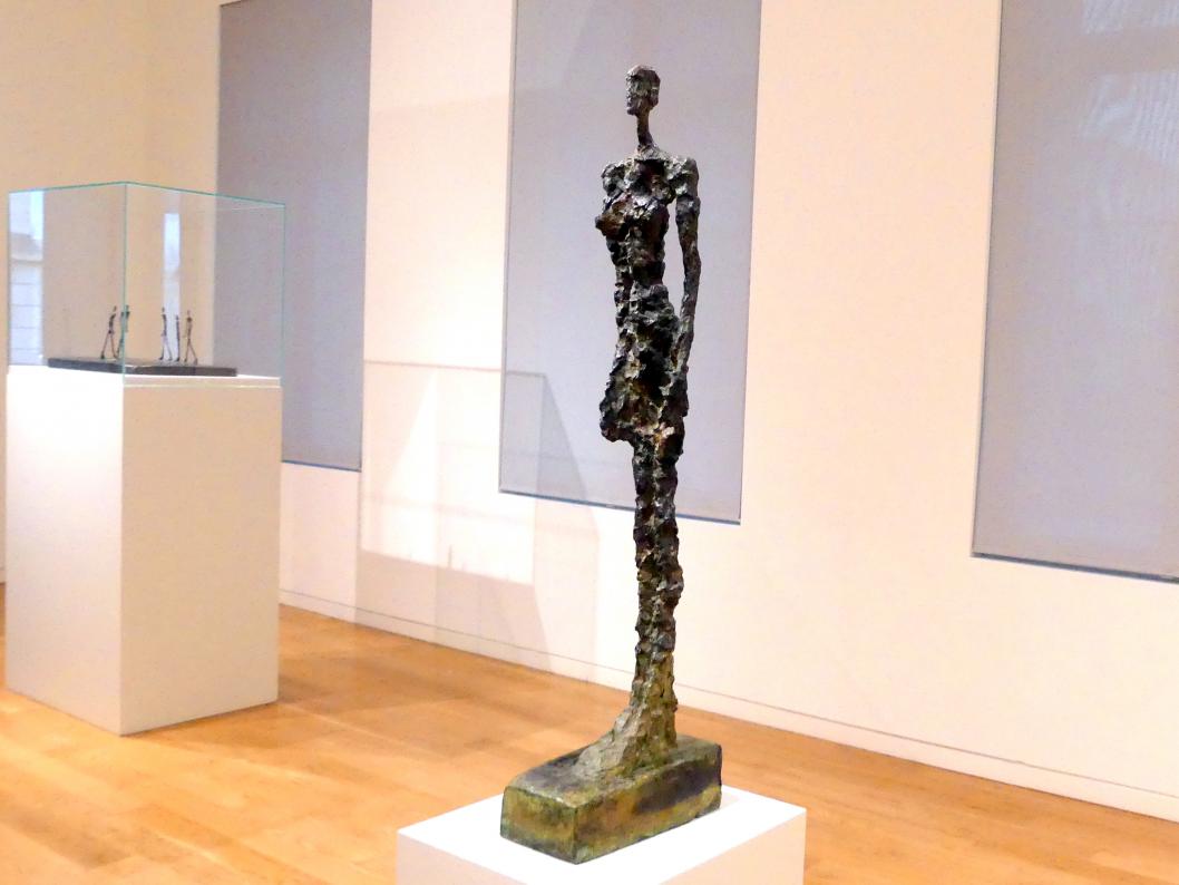 Alberto Giacometti (1914–1965), Frau für Venedig IV, Berlin, Museum Berggruen, Kommandantenhaus, Erdgeschoss, Saal 1, 1956, Bild 2/5