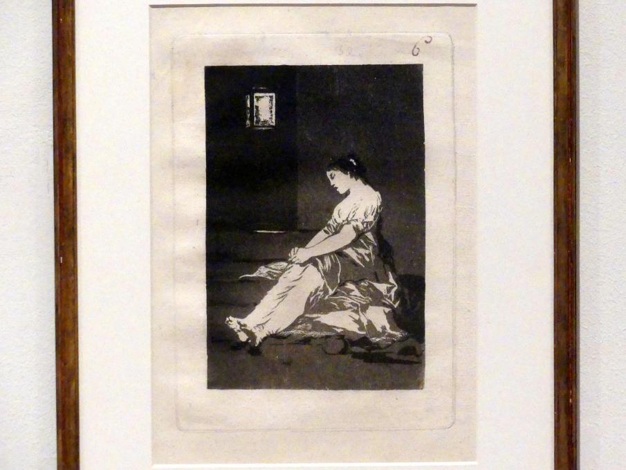 Francisco de Goya (Francisco José de Goya y Lucientes) (1779–1820), Weil sie empfindlich war, Berlin, Sammlung Scharf-Gerstenberg, Erdgeschoß, Saal 1, 1797–1798, Bild 2/3