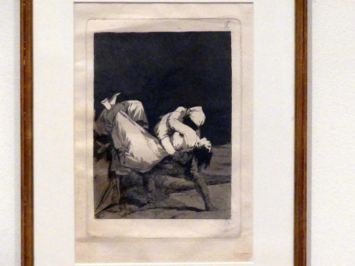 Francisco de Goya (Francisco José de Goya y Lucientes) (1779–1820), Und sie haben sie entführt!, Berlin, Sammlung Scharf-Gerstenberg, Erdgeschoß, Saal 1, 1797–1799, Bild 2/3