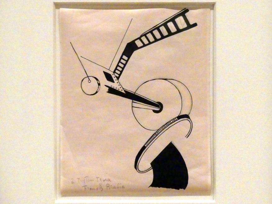 Francis Picabia (1908–1948), Ohne Titel, Berlin, Sammlung Scharf-Gerstenberg, Obergeschoß, Saal 7, um 1920, Bild 2/3