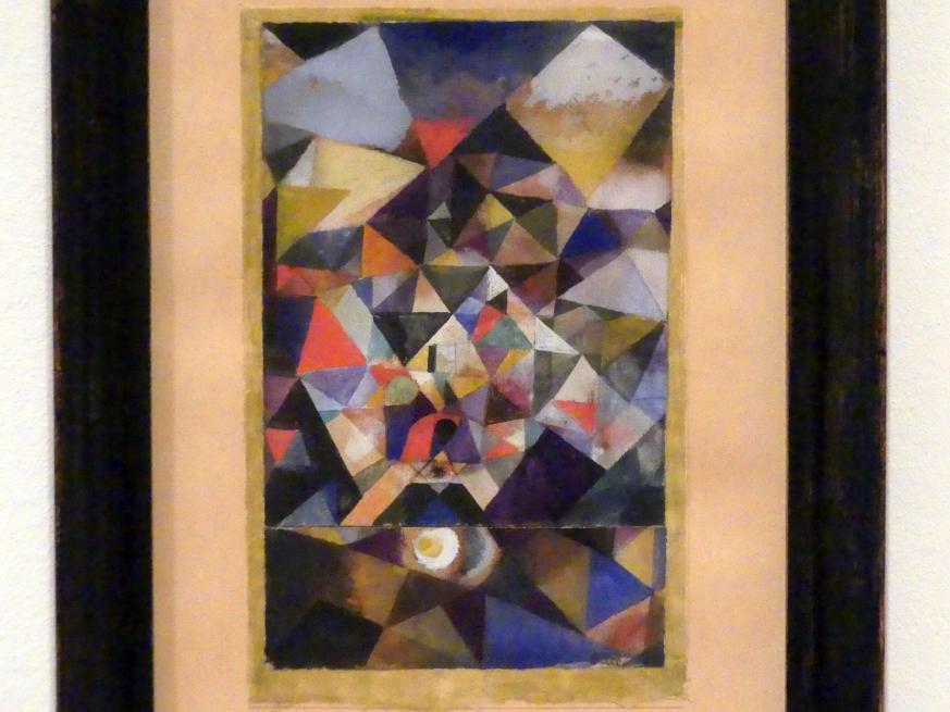 Paul Klee (1904–1940), mit dem Ei (1917, 47), Berlin, Sammlung Scharf-Gerstenberg, Obergeschoß, Saal 8, 1917, Bild 2/3