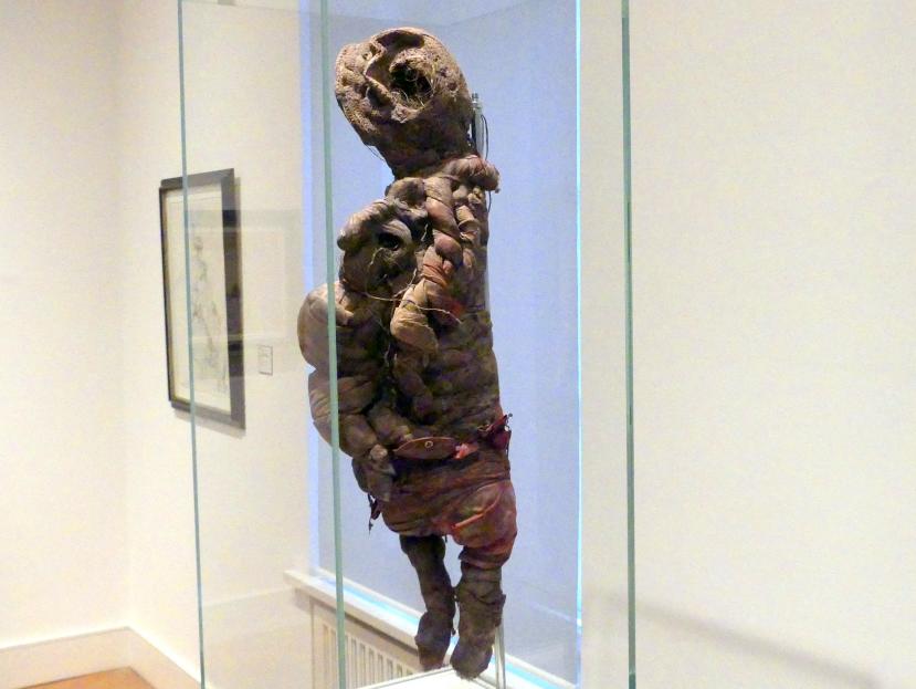 Michel Nedjar (1982), Puppe und Maske, Berlin, Sammlung Scharf-Gerstenberg, Obergeschoß, Saal 11, um 1982–1983, Bild 2/4