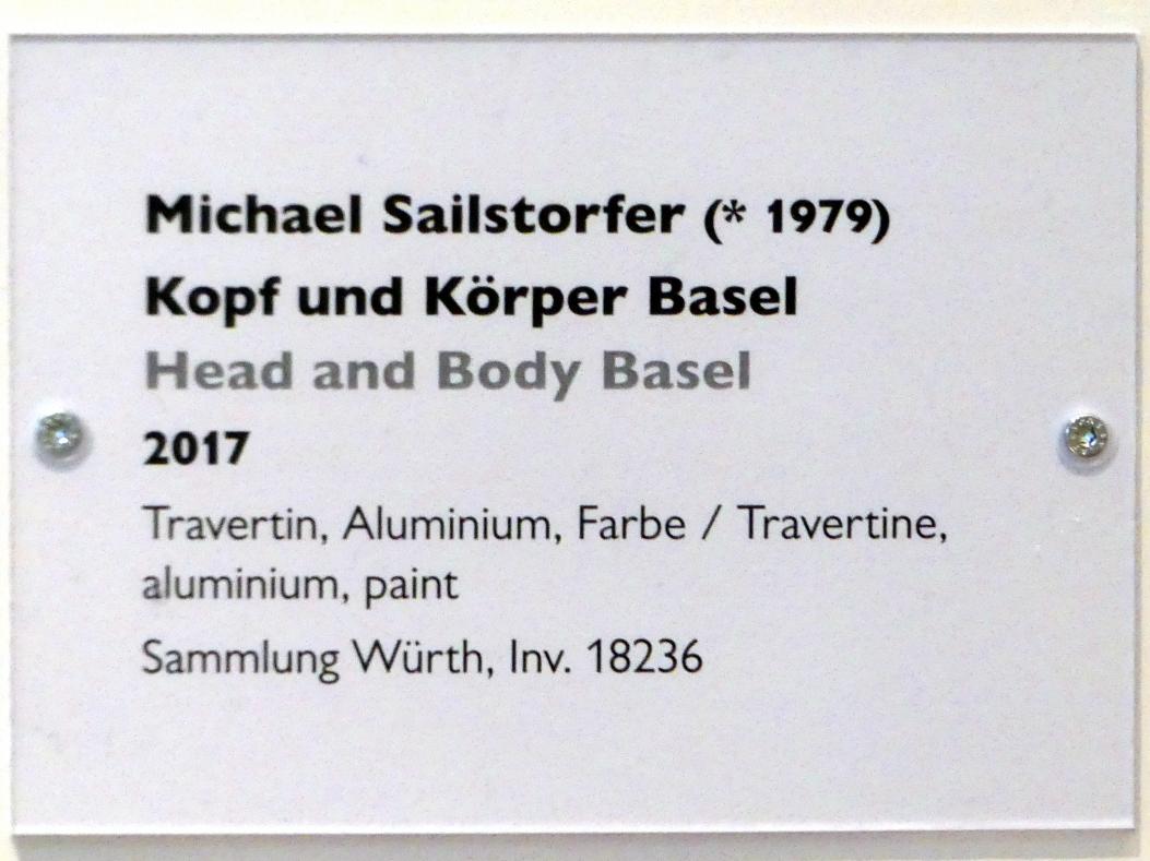 Michael Sailstorfer (2017), Kopf und Körper Basel, Schwäbisch Hall, Kunsthalle Würth, Ausstellung "Lust auf mehr" vom 30.09.2019 - 20.09.2020, Erdgeschoss, 2017, Bild 6/6