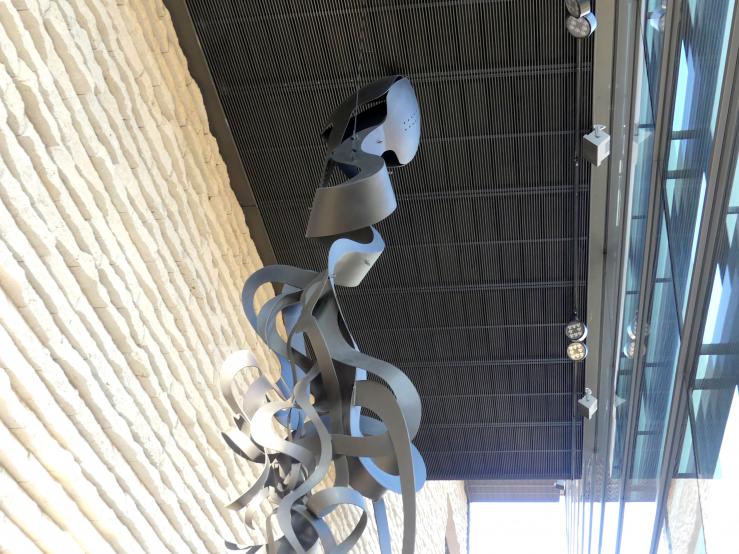 Rui Chafes (2008), Was erschreckt dich so ?, Schwäbisch Hall, Kunsthalle Würth, Ausstellung "Lust auf mehr" vom 30.09.2019 - 20.09.2020, Erdgeschoss, 2008–2009, Bild 3/6