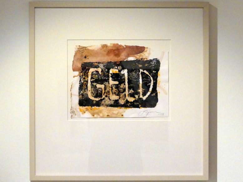 Felix Droese (1993–2009), Geld, Schwäbisch Hall, Kunsthalle Würth, Ausstellung "Lust auf mehr" vom 30.09.2019 - 20.09.2020, Erdgeschoss, 1998, Bild 2/3