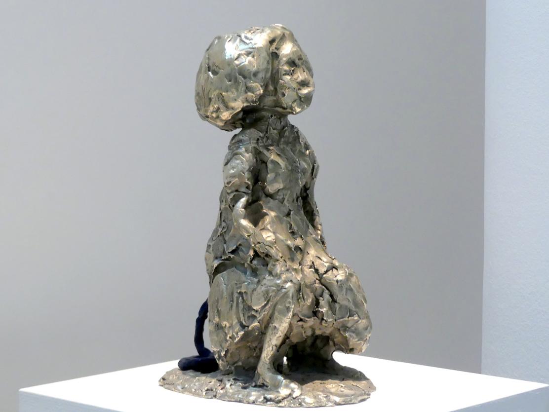 Chris Ofili (1992–2007), Half Moon (Silver), Schwäbisch Hall, Kunsthalle Würth, Ausstellung "Lust auf mehr" vom 30.09.2019 - 20.09.2020, Erdgeschoss, 2005, Bild 2/3