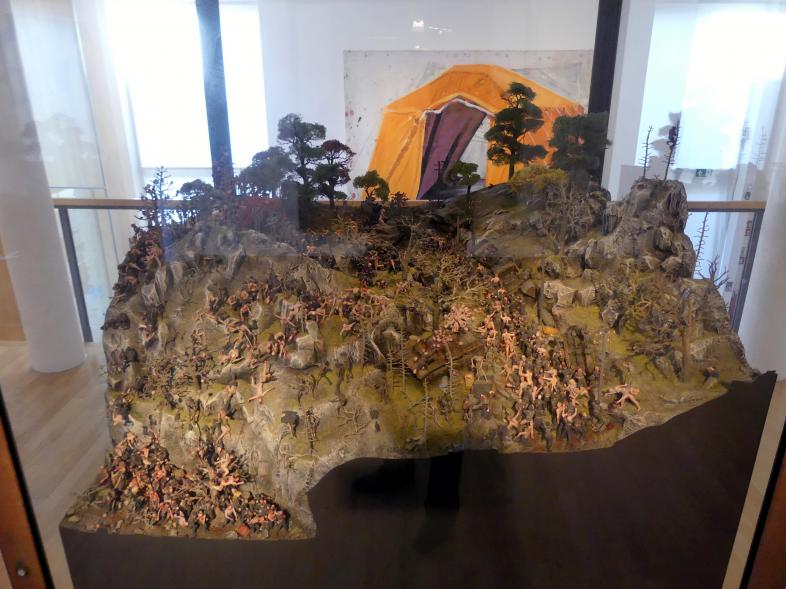 Jake und Dinos Chapman (1990–2006), Gott im Himmel ! Ze Vicious Circle !, Schwäbisch Hall, Kunsthalle Würth, Ausstellung "Lust auf mehr" vom 30.09.2019 - 20.09.2020, Obergeschoss, 2006, Bild 3/10